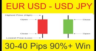 USD JPY - EUR USD 30 - 40 Pips 90%+ Win Secret Forex Trading Price Action Profitable By Tani Forex