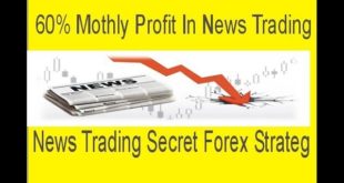 60%+ Monthly Profit In Forex My Secret News Trading Strategy Live News Trading Urdu Hindi Tani Forex