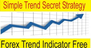Simple Forex Trend Indicator and Strategy Free