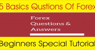 Top 5 Question about Forex Trading  TaniForex special Tutorial In Hindi