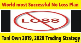 World most successful No loss Plan | Tani own Forex trading strategy