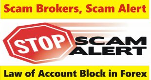 Can any broker block any Real account according to the law of Forex?
