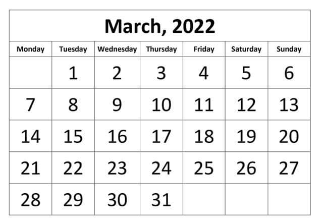 March 2022 Signals and Results