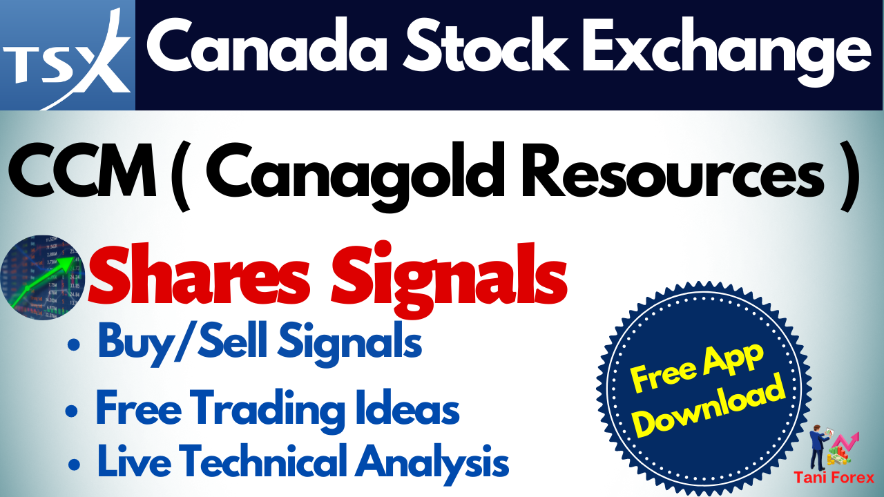 CCM ( Canagold Resources ) Stock Price Signals, Live Share News & Free Trading Ideas App
