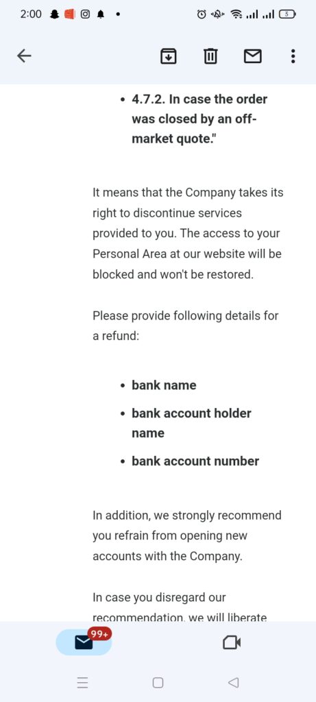Stop Trading in Octafx, Octafx.com Scam live proof, Bad news for traders
