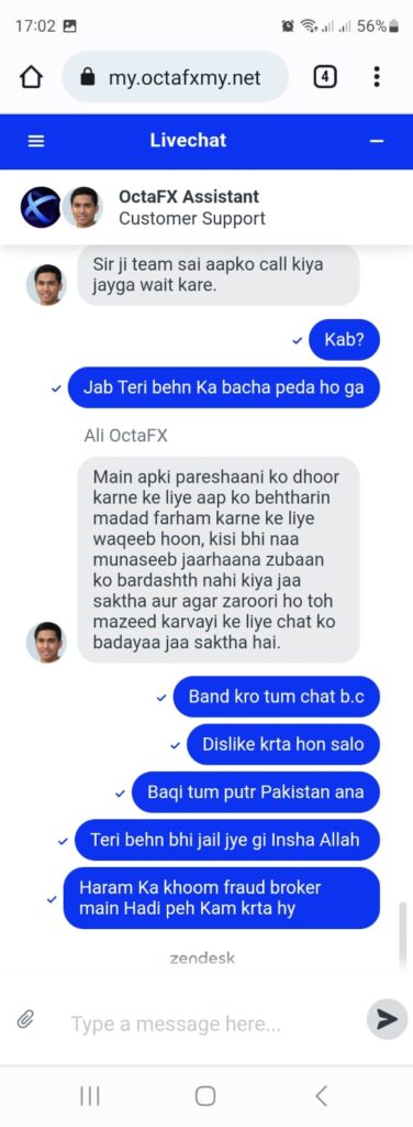 Stop Trading in Octafx, Octafx.com Scam live proof, Bad news for traders