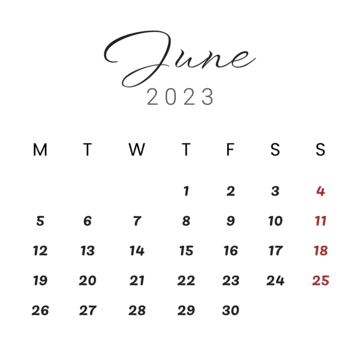 June 2023 Signals and Results