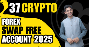 37 Crypto, Swap Free, Best Crypto Trading MT5 broker in Pakistan and India by Tani Forex review Urdu
